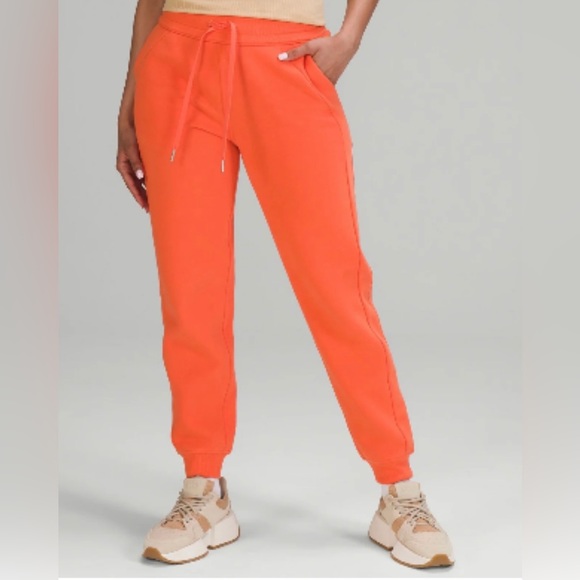 lululemon athletica Pants - Lulu lemon scuba joggers 12 warm coral